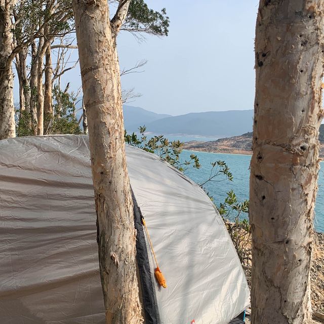 露營篇⛺️絕美日出 西貢萬宜水庫西壩