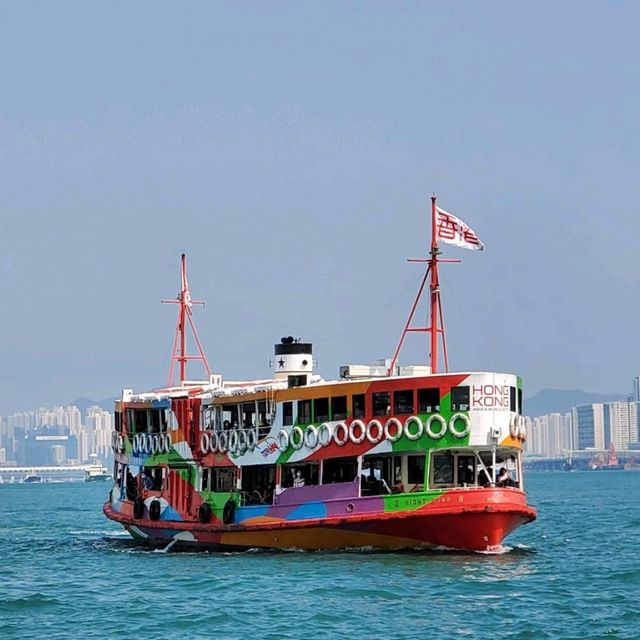 Enjoyable day taking Hong Kong Star Ferry - Central Pier No. 7 to Tsim Sha Tsui