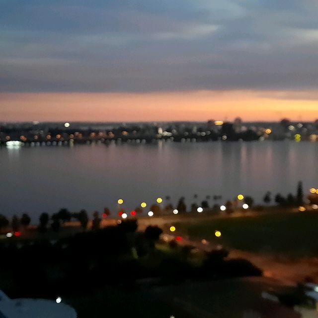 Awesome Swan River View from Fraser Suites Perth
