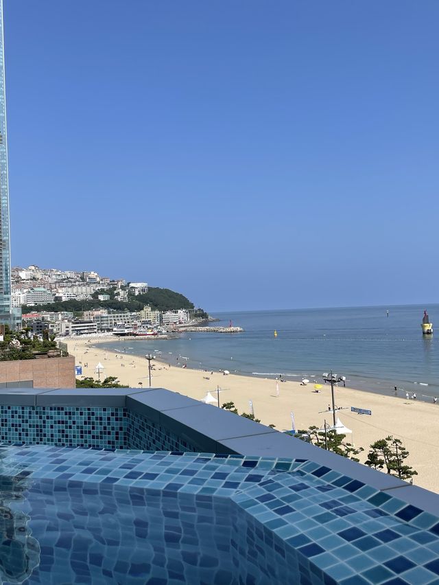 부산 호캉스하면 그랜드조선🏊🏻‍♀️