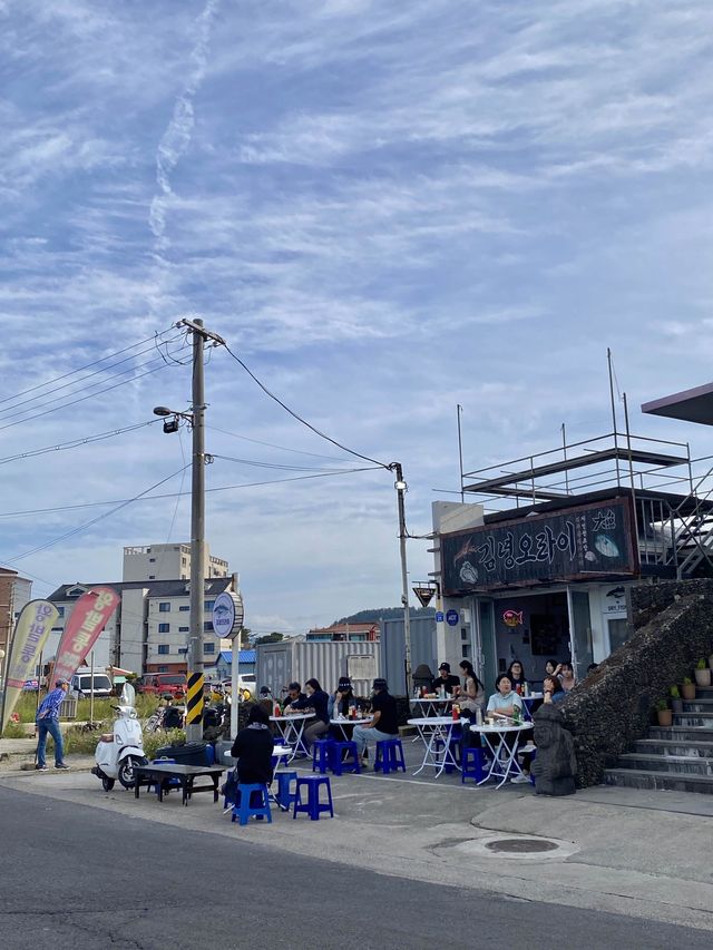 바다색이 에메랄드 색인 김녕해수욕장🌊😇