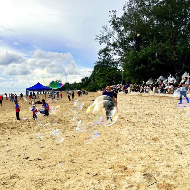 Tanjung Aru Beach Stunning Sunset