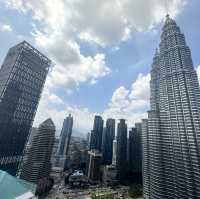 Envi Skydining with the Skyline of KLCC