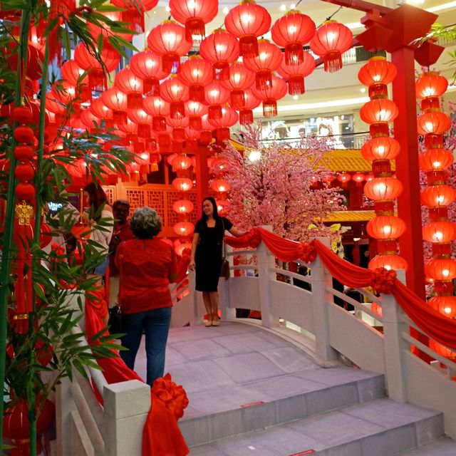 The largest Chinese New Year Celebration in Suria KLCC