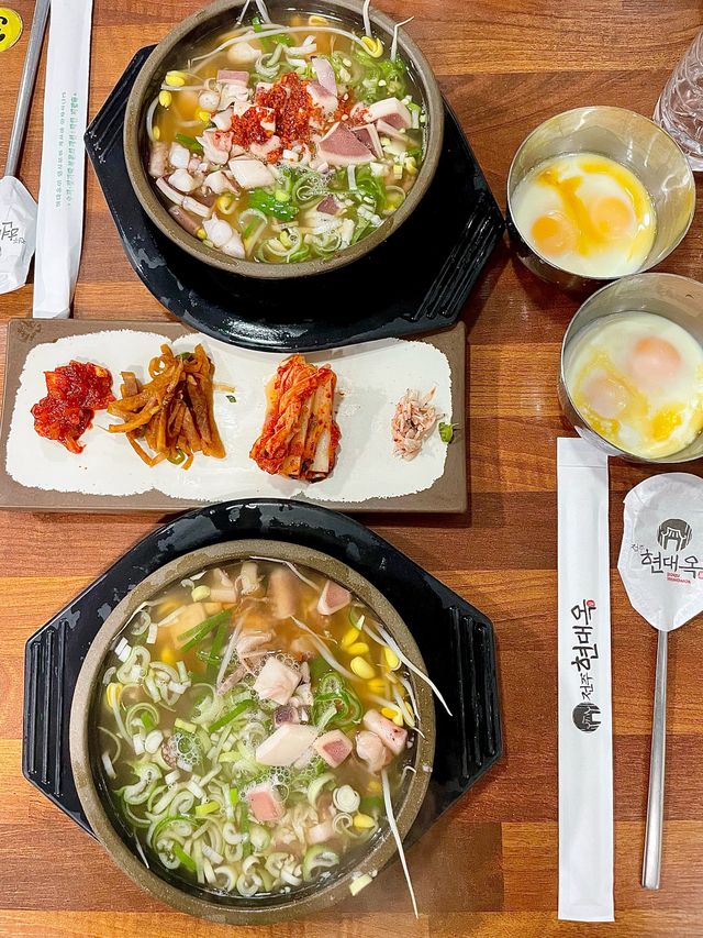 全州🇰🇷大人気の豆もやしクッパ