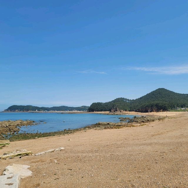해식동굴이 멋진 파도리 해수욕장에서 인생샷 찍기💕