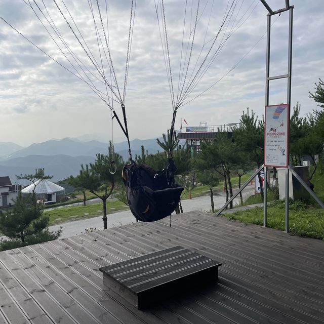 산 정상에서 즐기는 커피 한잔 단양 도깨비카페
