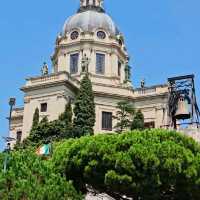Messina, a harbor city in Sicily.