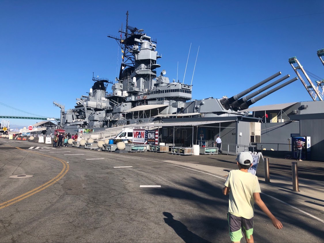 Battleship Uss Iowa Museum Parking