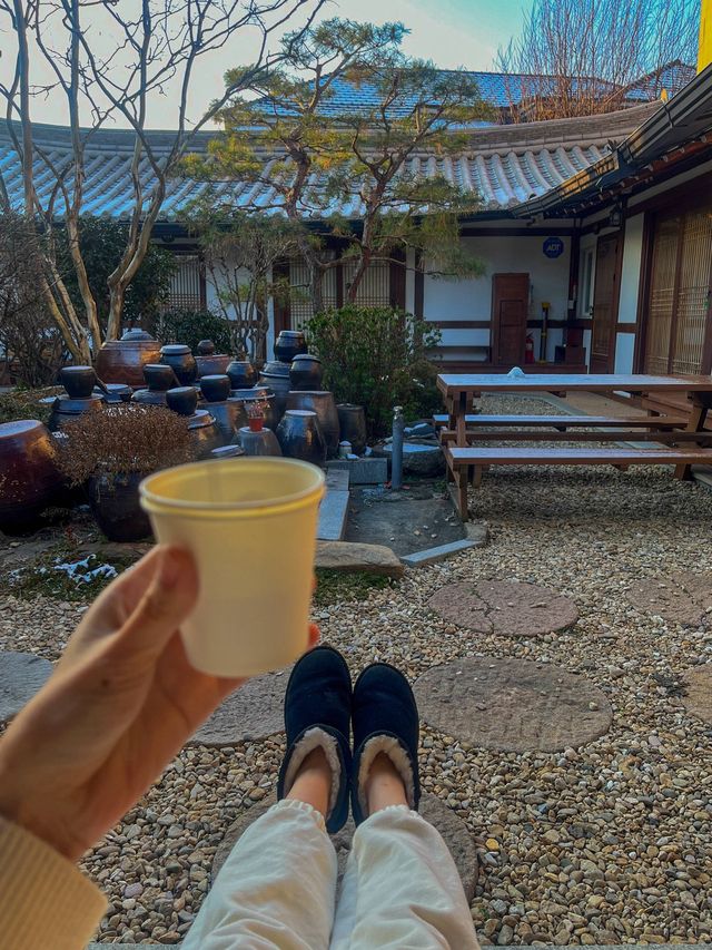 전주 한옥마을 숙박 조식 게스트하우스 숙소 두마당 : 마당예쁜집