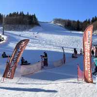 Champagne bubble snow at Echigo Yuzawa Gala Ski resort 