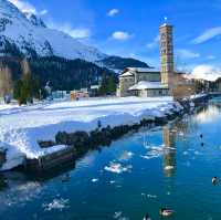 St. Moritz: The heart of the Swiss Alps.