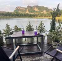 Behind the mountain camping