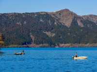 Scenic views of Lake Ashi 