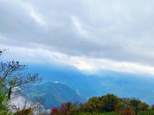 南投仁愛鄉-山景環繞優美景色