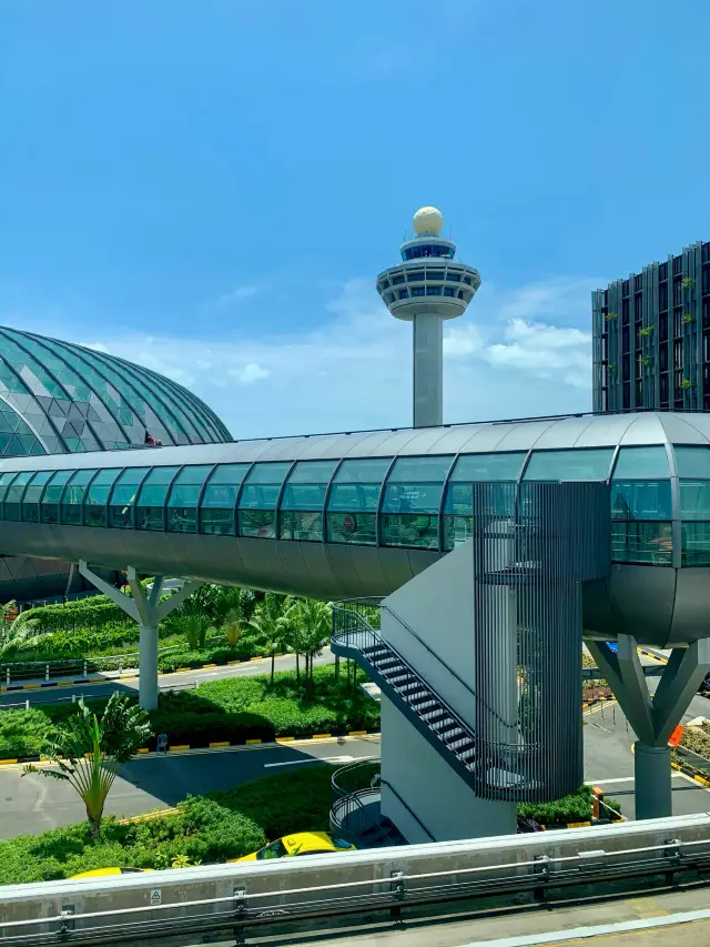 SGの象徴的な空港。