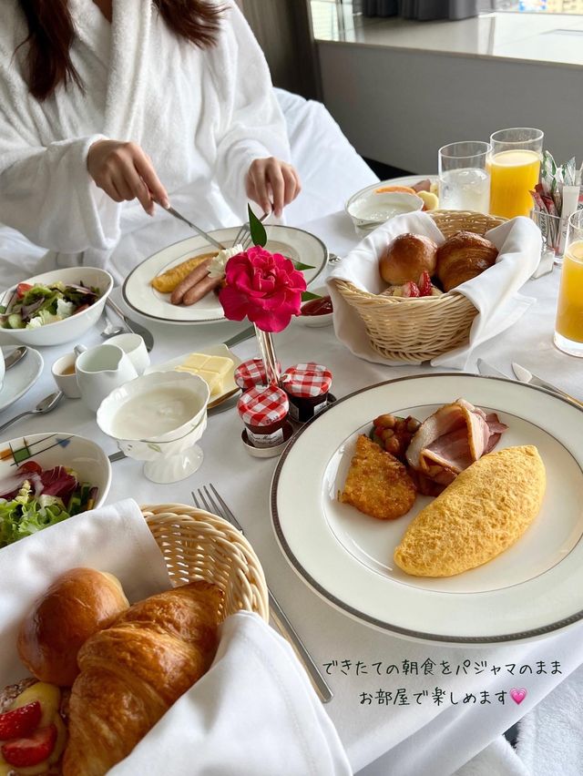 【東京/赤羽橋】東京タワーが見える特等席でのモーニング【ザ・プリンス パークタワー東京】