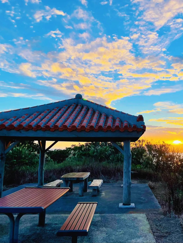 【絶景】穴場！あまり知られていない小浜島の夕日スポット🌅