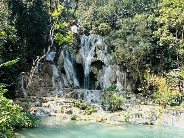 寮國🇱🇦龍坡邦 關西瀑布Kuang Si Waterfall