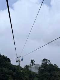 Cable car view from Genting highland, KL, Malaysia….