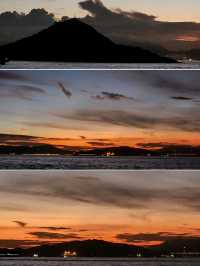 🌅「堅尼地城黃昏海濱，大自然之美。」✨️