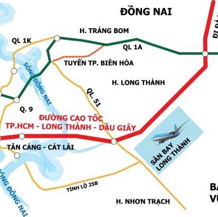 CAO TỐC LONG THÀNH - DẦU GIÂY