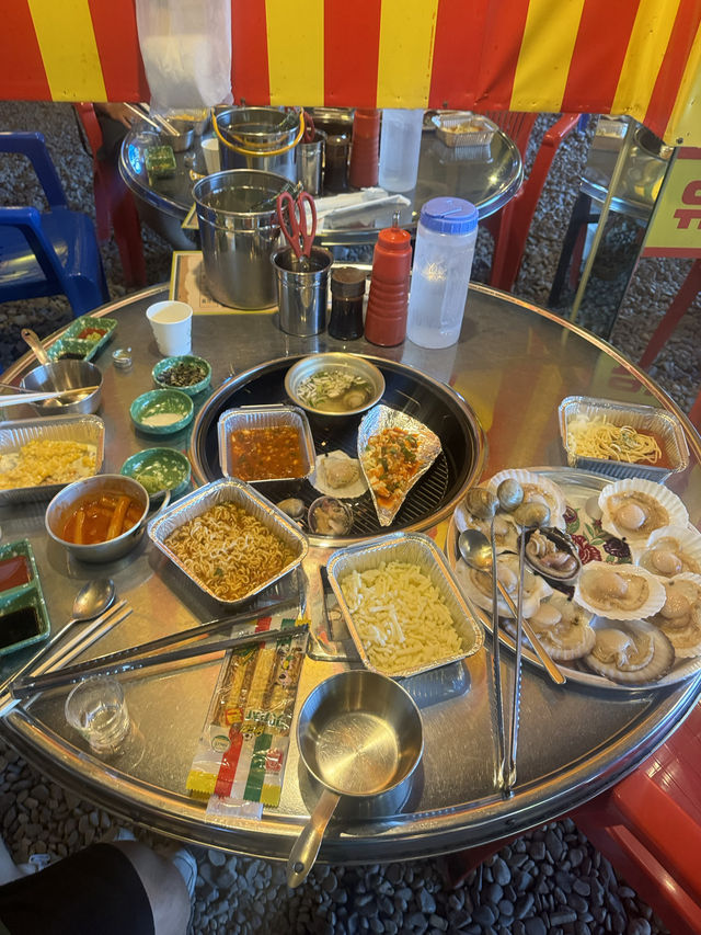 바다앞 분위기 솔솔 경산 조개 맛집 