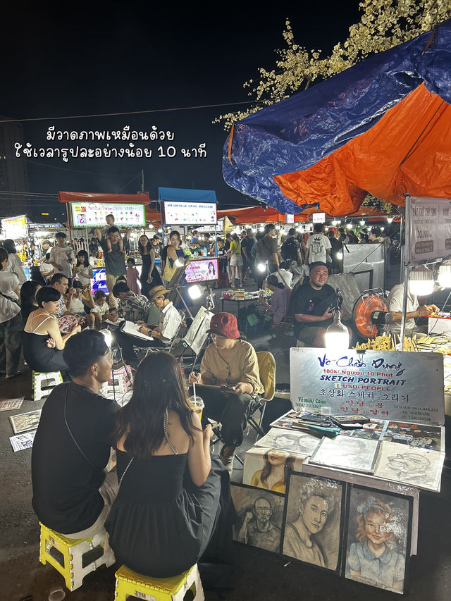 🇻🇳เดินตลาดที่ดานัง Son Tra Night Market 