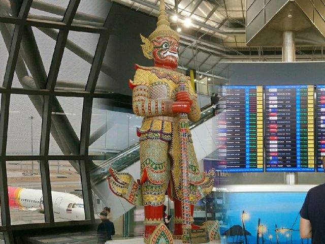 สนามบินสุวรรณภูมิ..จุดเริ่มต้นแห่งการเดินทาง