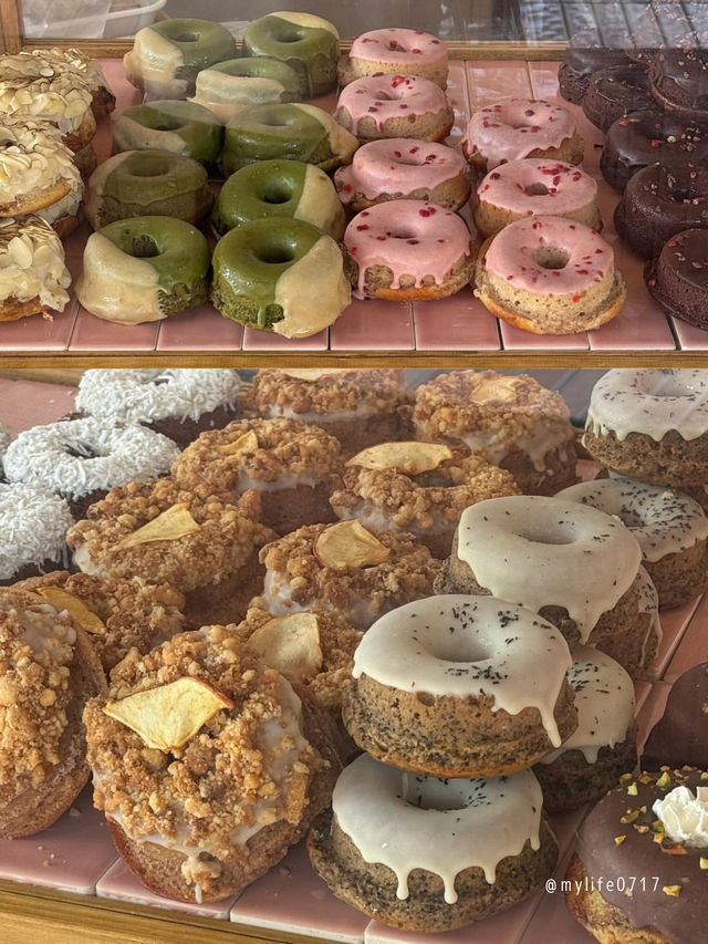 ヘルシーなのに大満足🍩⸝⸝  ノンフライ&ヴィーガンドーナツ専門店