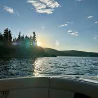 Stand-Up Paddleboarding in Lake Tahoe, USA