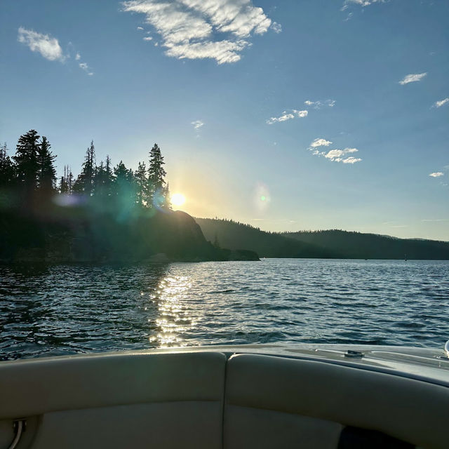 Stand-Up Paddleboarding in Lake Tahoe, USA