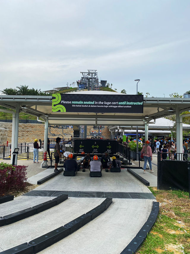 Malaysia 1st skyline luge 🛷🛷