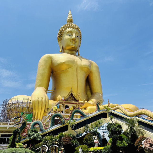 วัดม่วง อ่างทอง 🙏🏻