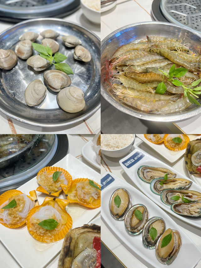 福田蒸汽海鮮，現場挑很新鮮‼️