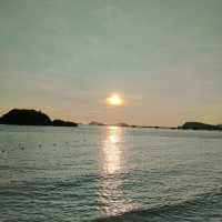 หาดนางรำ บรรยากาศยามเย็นที่หาดนางรำ 