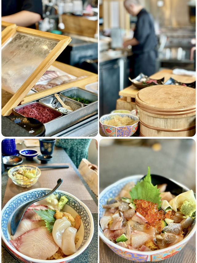 【中環】一緒一番酒場：開放式廚房，品嘗碎切刺身壽司丼
