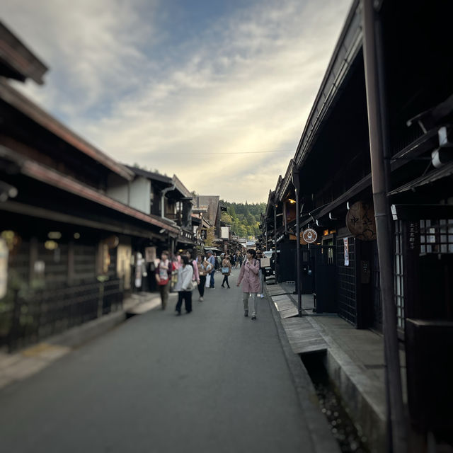 飛騨高山の古い町並み保存地域