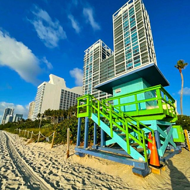 MESMERISING MIAMI BEACH ⛱️.