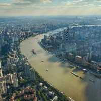 Shanghai from the clouds