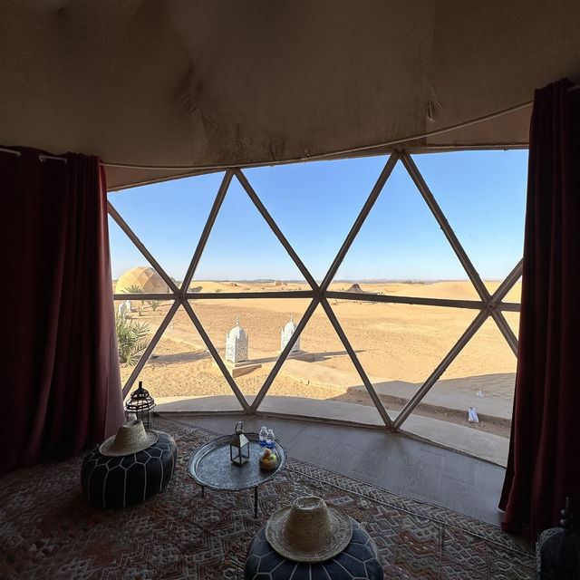 撒哈拉沙漠中的星空camping⛺️✨ 