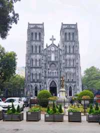 St. Joseph Cathedral เที่ยวโบสถ์คริสต์ ฮานอย