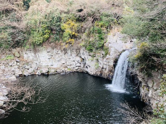 天帝淵の滝！