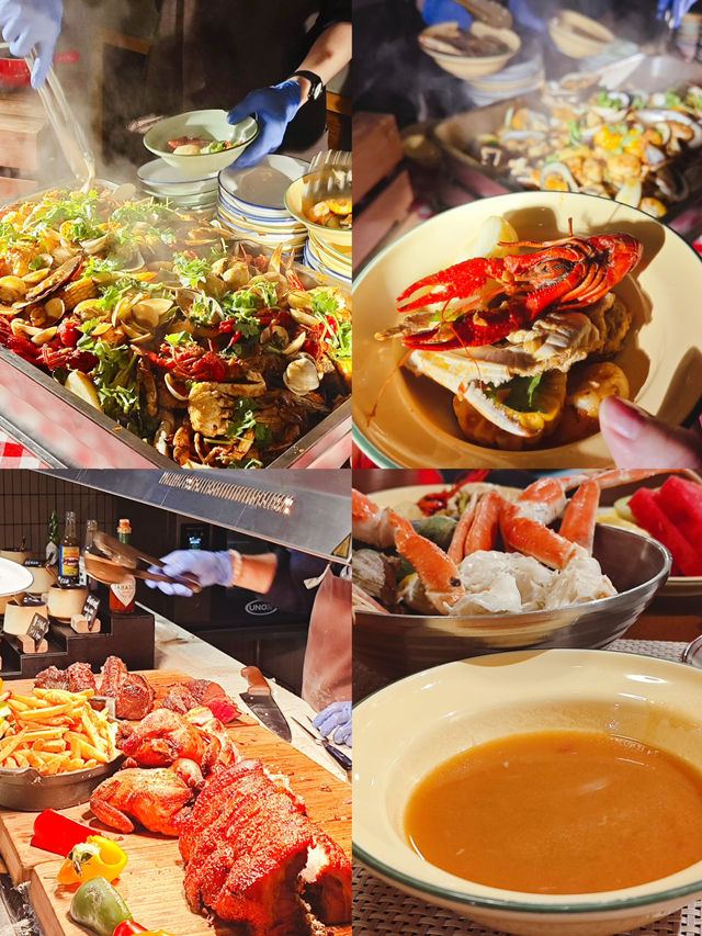 超豐富！逸東酒店普慶餐廳自助晚餐