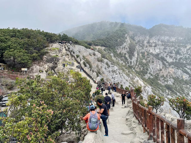 Thrilling Adventure at Tangkuban Perahu