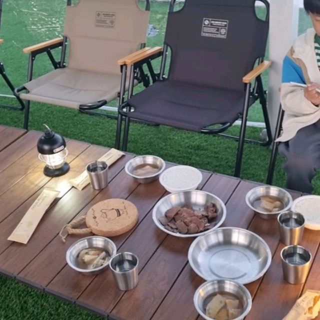 야외 바베큐로 즐기는 특별한 시간!