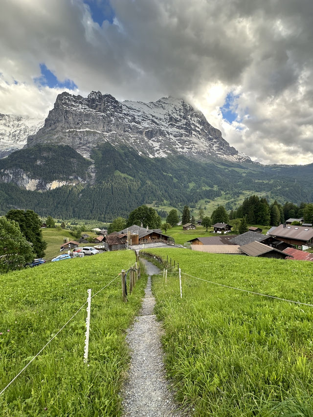 2024最美風景—造訪人間仙境瑞士Gwindelwald 小鎮