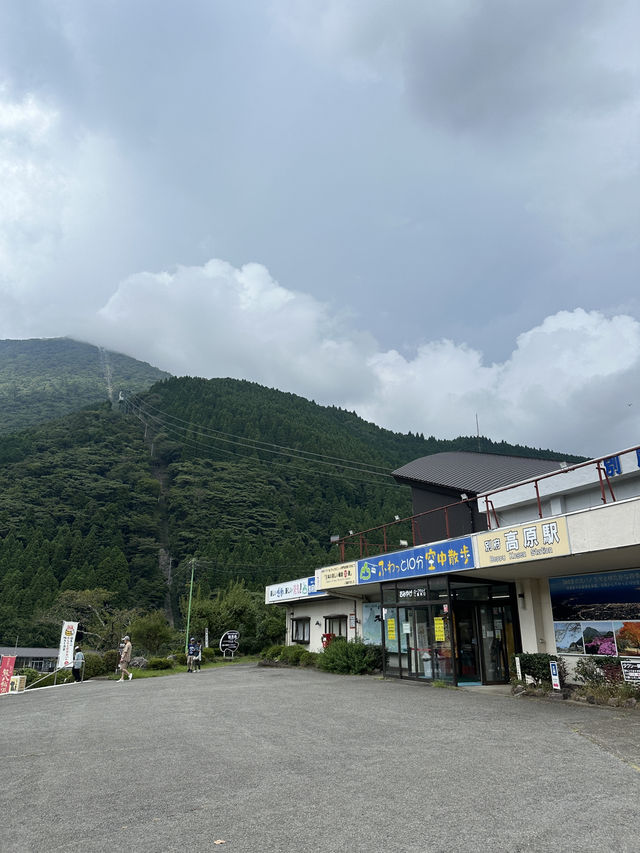 🇯🇵坐別府纜車🚡登上鶴見岳飽覽別府景色