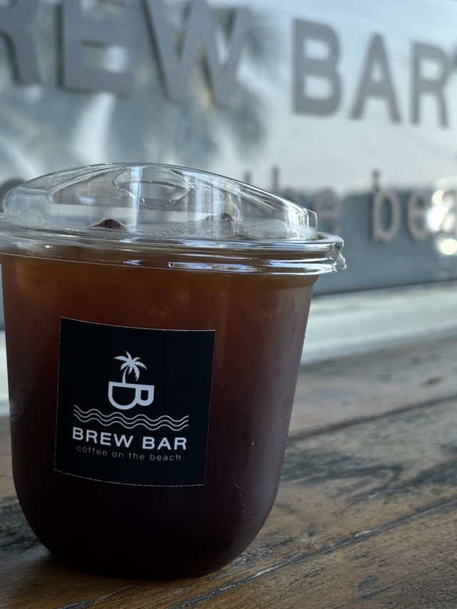  BREW BAR coffee on the beach 