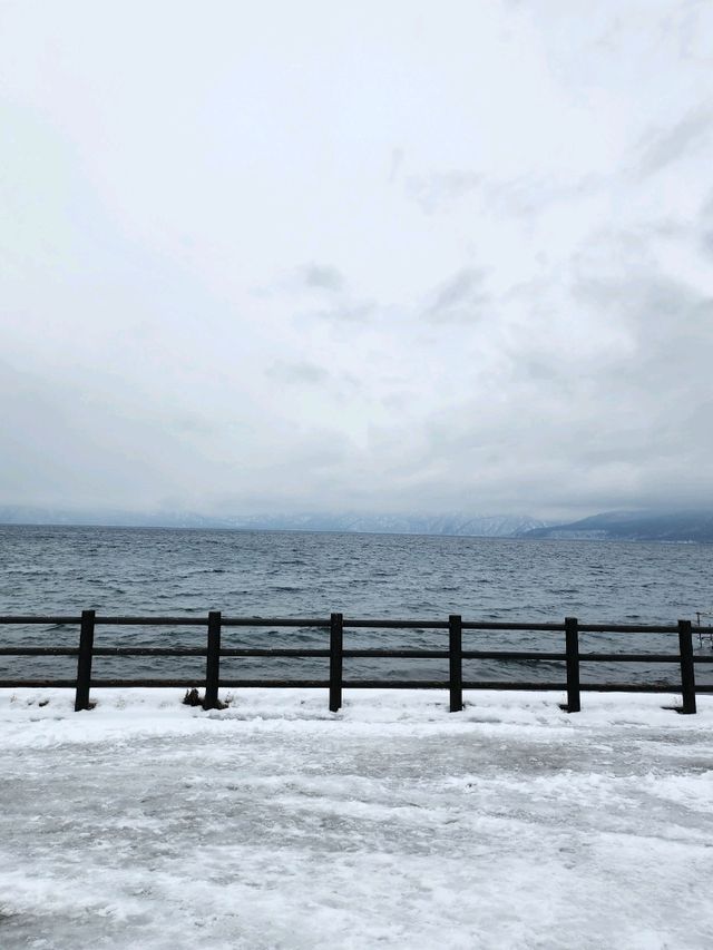 주변경관이 뛰어나 산책하기 좋은 시코츠호수🏞